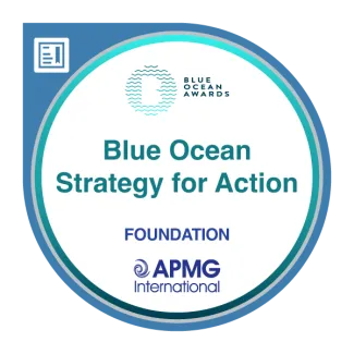 Blue Ocean Strategy for Action Foundation Digital Badge