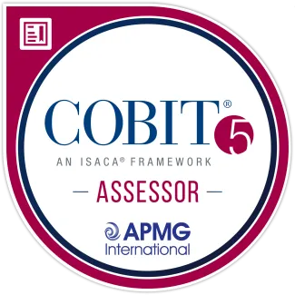 COBIT 5 Assessor badge