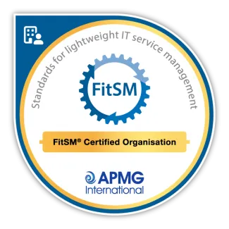 FitSM® Certified Organisation Digital Badge