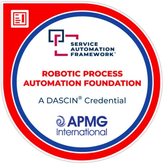 Robotic Process Automation Foundation badge