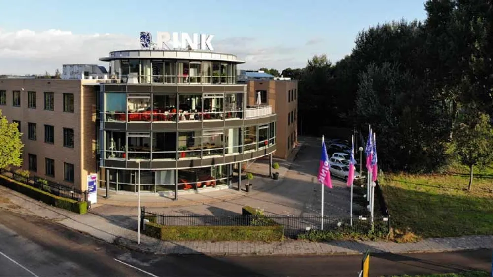 Outside view of the Pink Elephant office